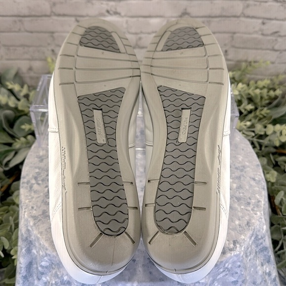 Easy Spirit “Motion” White Leather Round Toe Flex-Comfort Oxfords WMS 12M🤍GUC - Picture 8 of 12